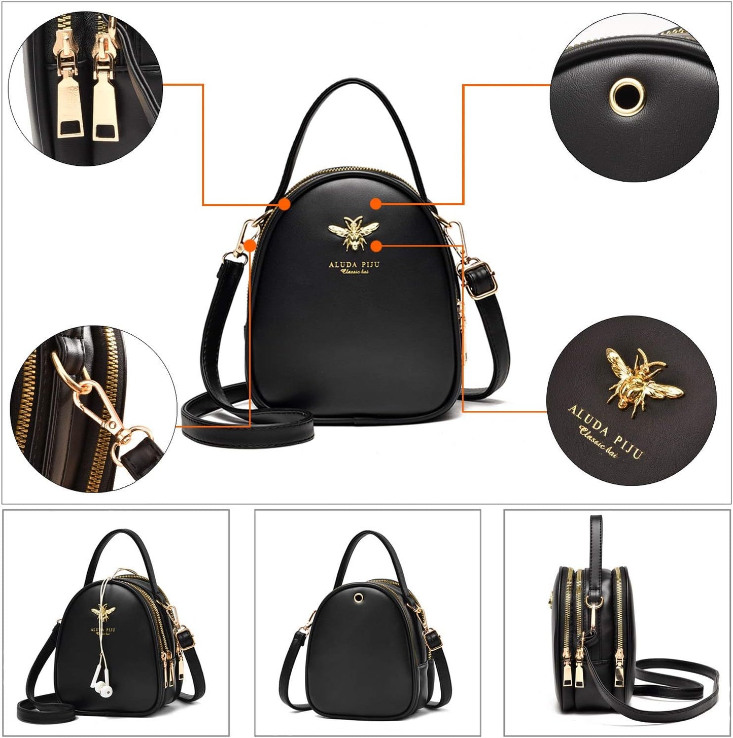 "Chic and Stylish Small Crossbody Shoulder Bag for Women - Perfect for Everyday Essentials!"